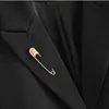 Women's Coat Autumn Office Black Long-sleeved Lapel Tops Korean Style Sweet One-button Waist Fashion Female Jacket 210507