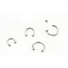 LOT50PCS Body Sieraden - 20g 18G 16G 14G Chirurgisch Staal Oor / Neus / Lip Labret Ringen Neus Oor Daith Helix Piercing CBR HOEPHOES