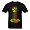 T-shirt da uomo grafiche dal design unico T-shirt in cotone oversize taglie forti per top da uomo a maniche corte nere estive