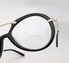 Ny mode design optisk glasögon 5346 pilotram metall templen enkel och populär stil bekväm att bära transparenta glasögon