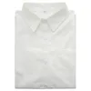 Automne chemise blanche dames Harajuku femmes Blouses Simple col rabattu haut mince bureau uniforme à manches courtes chemises Blusas femmes
