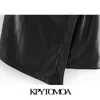 Women Fashion With Belt Faux Leather Asymmetrical Mini Skirt Vintage High Waist Side Zipper Female Skirts Mujer 210416