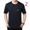 Medelålders mäns kortärmad t-shirt bomull pappa sommarskjorta medkänsla 210420