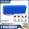Batterie Liitokala-lithium, 21700, 72v, 35ah, 20s7p, utilisée pour les vélos électriques, etc.