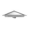 Other Bath & Toilet Supplies Stainless Steel Bathroom Anti-odor Floor Drainer Hidden Type Triangle Tile Insert Waste Grates Shower Drain M25