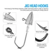 Haczyki Wędkarskie DonQL 5 sztuk / Box Lead Head Hook Jig Barbed Jig Fishhook Dla Soft Worm Przynęty 3,5g 5G 7G 10G 14g 20g Karp