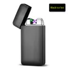 Green light double arc cigarette lighter smart induction USB charging type intelligent lighters super gift for friend men touch co6086747