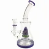 2022 latest arrival 6.7" Hookahs Glass Water Bongs Colorful Pipes Heady Mini Pipe Dab Rigs Small Bubbler Beaker recycle oil rig
