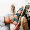 Sandals Dihope Lace Up Casuals Rope Women Shoes Zapatos De Mujer Boho Woman Cross Tied