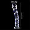 Pyrex Dildo Grote Butt Plug Massage Glas Seksspeeltjes Kristal Anale Mannelijke Masturbator Anus Massager3222066