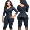 Full Body Support Arm Compression Shrink Your Waist With Built In Bra Corset Minceur Slimming Sheath Woman Flat Belly Shape 211230