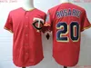 Uomo Donna Gioventù Eddie Rosario Baseball Jerseys cucito personalizza qualsiasi nome numero maglia XS-5XL