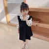 Kids Clothes Girls Dot Blouse Dress Clothing For Girls est Clothes For Girls Casual Style Costumes For Children 210412