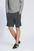 LUU Pants survêtement Designer de luxe Shorts pour hommes Sports Fitness Quarter pants Séchage rapide stretch léger Summer T.H.E * 9 Pas de doublure à lacets joggers running