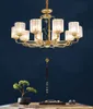 Modern Led Chandelier Nordic Living Room Lamp Retro Simple Decoration Chandeliers Dining Rooms Hanging Lamps Pendant Light 99005C