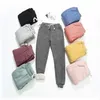 Beforw Outono Mulheres Mulheres Fleece Sweatpants Calças Casual Grosso Veludo Solto Cashmere Calças de Tracksuit 211124