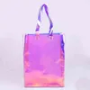 Waterproof PVC and TPU Shoulder Tote Shopping Bag for Women Ladi