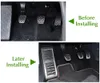 Teile Carmilla Car Foot Fuel Pedal Bremskupplung Pedale Abdeckung für Golf 7 GTI MK7 für Skoda Octavia A7 Teilezubehör