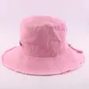 Chapeaux de bord large femme Summer le Bob Artichaut Chapeau de seau Sunshade pour les chapeaux de voyage en plein air