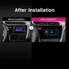 2 Din 9 "unité de lecteur multimédia dvd GPS de voiture Android pour Honda City 2014-2017 LHD Support commande au volant