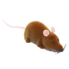 Drahtlose Fernbedienung Maus Spielzeug Schwarz/Gary/Braun Elektronische RC Ratte Mäuse Tier Interaktives Katzenspielzeug 20220112 Q2