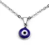 S2232 monili di moda simbolo turco simbolo malvagio occhio pendente collana corda catena di occhi blu collane