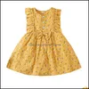 Girls Dresses Baby & Kids Clothing Baby, Maternity Clothes Ruffle Sleeveless Dress Children Flower Floral Print Princess Summer Boutique Fas