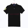 Mens Polo Shirts Horse Embroidery Etikett Män Hommes klassisk affär Casual Top Tee Plus Cotton Bowable Size S-2XLDESIGRER