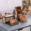 Pudełka do przechowywania Bins 7 Siatki Box Kosmetyczne Przezroczyste Akrylowe Makijaż Organizator Palety Eyeshadow Pulpit Uchwyt Desktop Make Up Tools