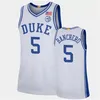 2022 Finale Vier Basketbal Stitched Jersey Paolo Banchero Blue Devils Jabari Smith Jaden Ivey Purdue Boilermakers Drew Timmeme Chet Holmgren Gonzaga Bulldogs Jersey