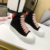 Brand thick White sole canvas women's casual shoes summer classic outdoor sneakers fashion girl's daily versatile lace up shoes