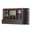 10A-60A SOALR CHARGE Controller DIY System Kit 1000W-omvormer met zonnepaneelspanningsset - 10A