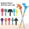 The latest party Supplies decompression toys, rodent-killing pioneer pen cap, pinch musics, finger bubble music, a variety of styles to choose from keychains