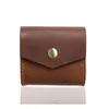 Portefeuilles WR cuir Mini dames petit portefeuille porte-monnaie créatif rétro étui à clés sac pour écouteurs câble de données stockage pochette