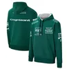 Abbigliamento Giacca con cappuccio F1 Felpa con cappuccio da pilota di Formula 1 Felpa oversize da squadra Motorsport Autunno Inverno Uomo Calore Felpe con cerniera Jacke QMSA