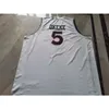 Maillot de basket-ball rare pour hommes et femmes, Vintage, nouveaux numéros #5 Chuma Okeke, taille S-5XL, personnalisé avec n'importe quel nom ou numéro, 2324