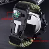 Addies Men's Military Watch With Compass 3Bar Waterproof Watches Digital Movement Outdoor Fashion Casual Sport Men Wristwatches