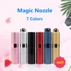 New7 Färger Spray Bottle Metal Aluminium Portable Refillerbar Parfymburk Kosmetisk behållare Toma Atomizer Travel Liner glasbehållare CCA6