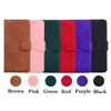 Fashion Leather Wallet Cases For Motorola G Stylus 5G 4G 2022 Edge 30 Pro G22 E32 Moto G52 G51 G71 Skin Feel Plain Retro Vintage PU ID Card Slot Holder Magnetic Flip Cover