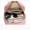 Стильный водонепроницаемый ноутбук рюкзак 15.6 Женский модный рюкзак для девочек черный рюкзак женская большая сумка 13 13.3 14 15 дюймов розовый 210929