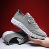 2021 Top Quality Mens Mulheres Esporte Tênis Tênis Respirável Cinza Preto Preto Corredores Ao Ar Livre Mesh Jogging Sneakers Tamanho 39-48 WY23-0217