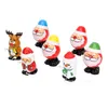 Noël Drôle Wind Up Jouet Père Noël Bonhomme De Neige Jouets Joyeux Noël Enfants Cadeaux 12 Styles T9I001596