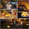 Lawn Lamps Lotus Solar Light Floating Flower Night Lamp For Pond Swimming Pool Garden Outdoor Decorative