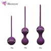 Yutong Safe Silicone Smart Ball Vibrator Kegel Ben Wa Vagina Stram Övning Maskin Naturleksak För Kvinnor Vaginal Geisha