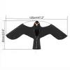 Emulation Flying Hawk Kite Bird Scarer Drive Repellent for Garden Scarecrow Yard Repeller 211025