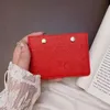 Classic präglade brevkorthållare lyxdesigner ultra-tunna multikort myntpåsar Business casual mäns korta kopplingspåsar kvinnor handväska märke design plånböcker