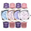 Chenxi Mode Dames Horloges Dames Quartz Horloge Lederen Lederen Band Rhinestones Quartz-Watch Vrouw Casual Gold Horloges Q0524