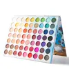 Premium Brighten Color Matte Shimmer 63 colores Paleta de sombras de ojos Cosméticos Resistente al agua Larga duración Fácil de usar Pigmento de ojos Maquillaje en polvo prensado sin DHL