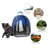 Sac à dos transparent respirant pour chat, sac à dos de voyage pour animaux de compagnie, chats, chiot, espace de voyage, couleur Bag319v