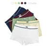 5 pezzi / lotto morbido cotone organico ragazzi bambini biancheria intima di colore puro boxer per 2-16 anni pantaloncini mutandine per bambini biancheria intima per adolescenti 211122